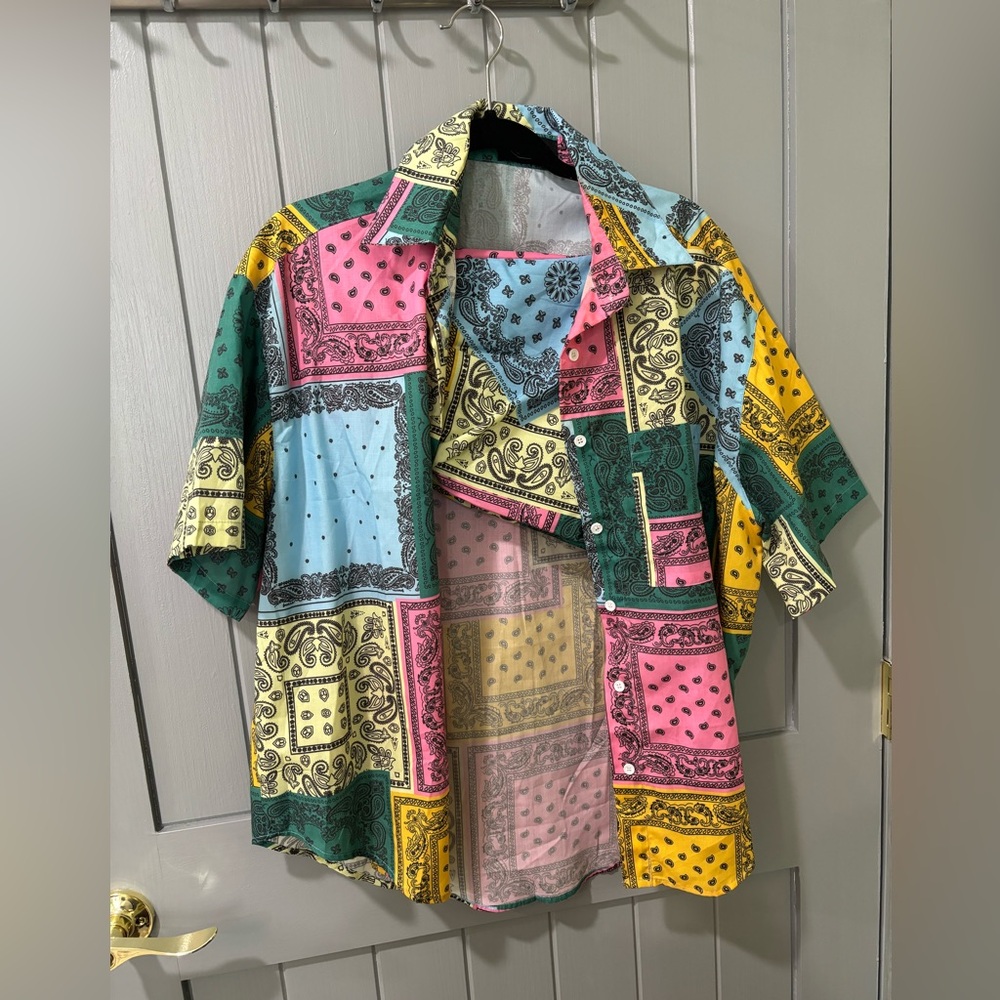 Cider button up Co-ord set small